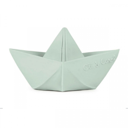 Barcuta origami, jucarie de baie, menta [0]