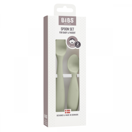 BIBS - Set 2 lingurite, Sage [1]