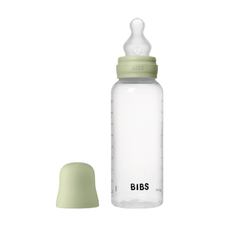 PUERICULTURA - BIBS - Set complet biberon anticolici PP, 270 ml, Silicon, Sage