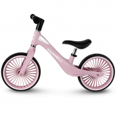 Bicicleta de echilibru fara pedale pentru copii, sa reglabila, 2 ani+, Nix Pink, Kidwell [2]