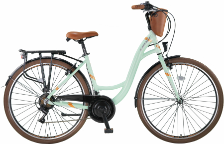 Biciclete - Bicicleta oras 28" UMIT Valencia, verde mint