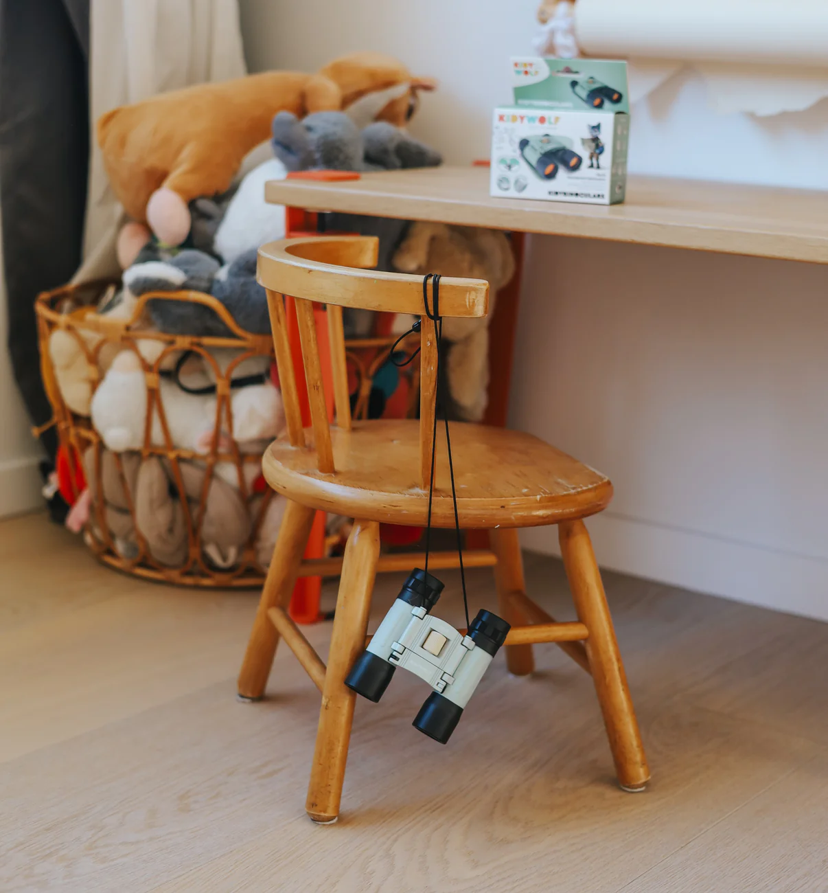 Binoclu antișoc pentru copii, KIDYBINOCULAR - Green [3]