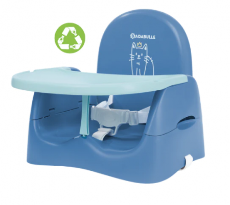 Boostere-Inaltatoare pentru masa - Booster pliabil Nomad Albastru cu Pisicuta