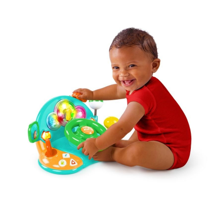 Jucarie multifunctionala cu volan Lights & Colors Driver™ [2]