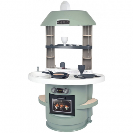 JUCARII - Bucatarie Smoby Nova verde cu accesorii