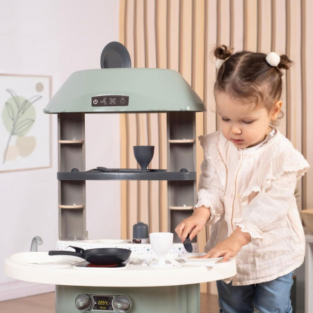 Bucatarie Smoby Nova verde cu accesorii [4]