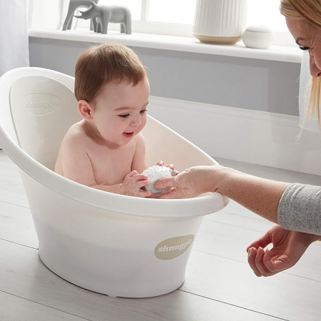 Cadita pentru bebelusi - white - Shnuggle [5]
