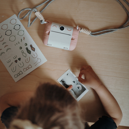 Cameră foto cu funcție de printare pentru copii, KIDYPRINT Peach [4]