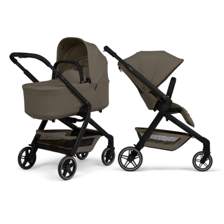 CARUCIOARE MULTIFUNCTIONALE - Cărucior 2 in 1 , compact, Joolz, Hub2  cu landou Hazel Brown