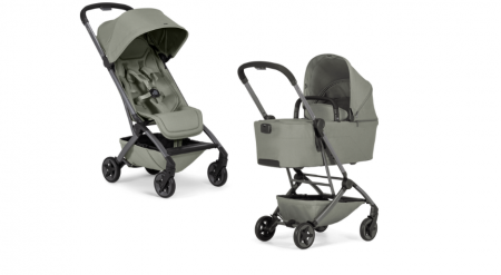 Cărucior 2 in 1 cu landou,bara pliabila si suport de panar,  ultra compact, ușor, Joolz, Aer2 - Sage green [1]