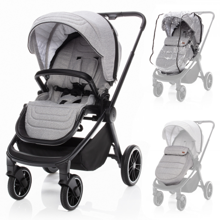 Carucior 2 in 1 Move Silver Grey/Black [13]