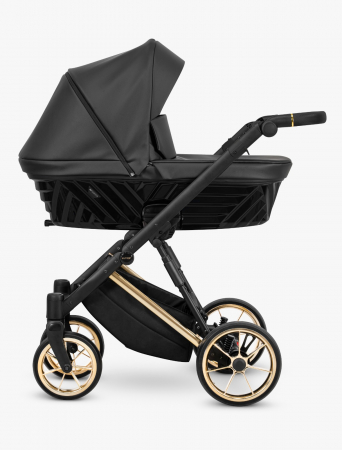 Carucior 3 in 1 Kunert Ivento - Black Pearl - Gold [2]