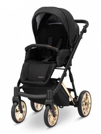 Carucior 3 in 1 Kunert Ivento - Black Pearl - Gold [3]
