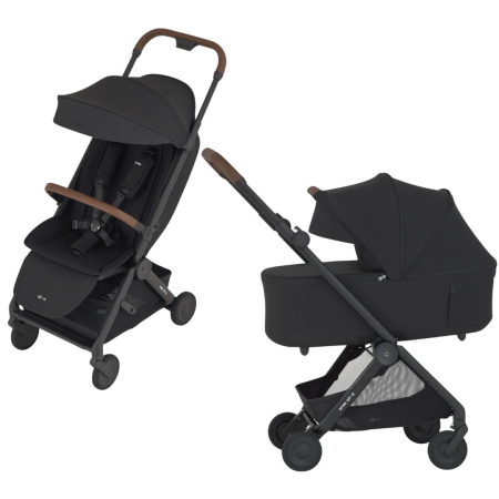 CARUCIOARE DE LA NASTERE - Carucior ANEX  AIR-Q pentru nou nascuti 2 in 1 cu landou pliabil -Muna