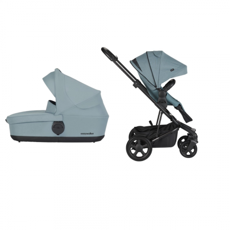 CARUCIOARE DE LA NASTERE - Carucior 2 in 1  Harvey 2 Ocean Blue -