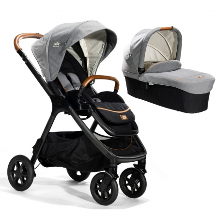 CARUCIOARE DE LA NASTERE - Carucior  JOIE multifunctional 2 in 1 Finiti Signature, Carbon cu landou
