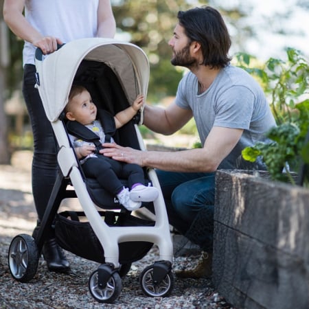 Carucior Sport Ecologic, Larktale, Chit Chat - Cottesloe Cream [4]