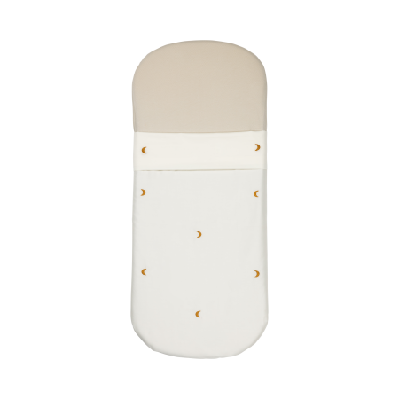 Accesorii Carucioare Joolz - Cearșaf din bumbac organic pentru landou Joolz, Sweet Dreams Culoare: Sunset Ivory
