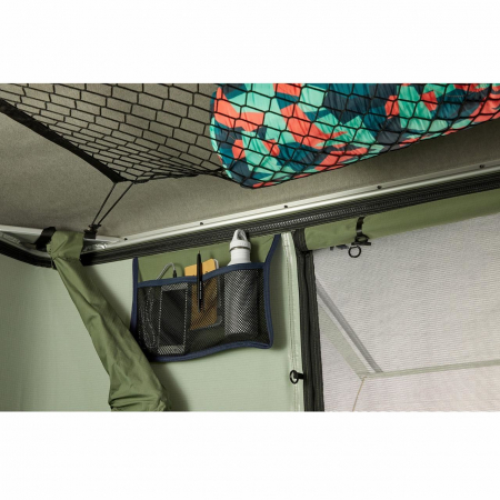 Cort auto cu prindere pe plafon, Thule, Basin, 2 persoane, Hard-Shell, Negru [9]
