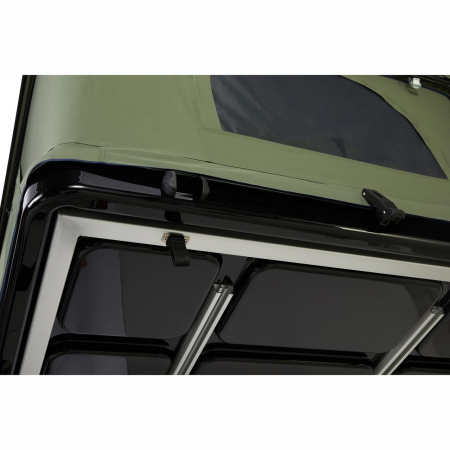 Cort auto cu prindere pe plafon, Thule, Basin, 2 persoane, Hard-Shell, Negru [7]