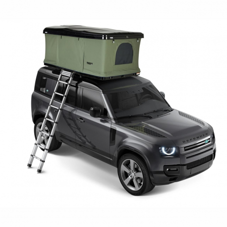 Cort auto cu prindere pe plafon, Thule, Basin, 2 persoane, Hard-Shell, Negru [1]