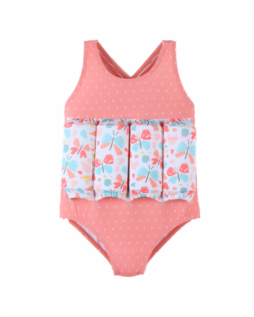 DE SEZON - COSTUM DE INOT FLOTABIL, BUTTERFLY GIRLS,  12 LUNI, 80 CM