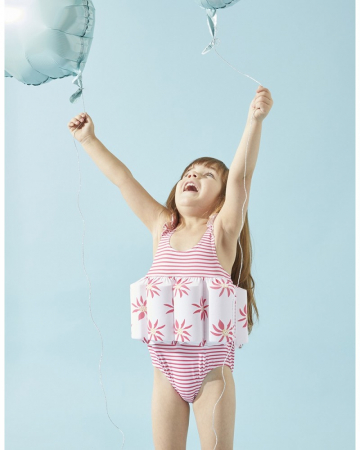 COSTUM DE INOT FLOTABIL, FLOWERS GIRLS, ARCHIMEDE, 4 ANI, 104 CM [3]
