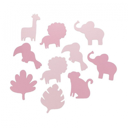 Covoras de joaca Puzzle 150x150 cm- Grey [7]