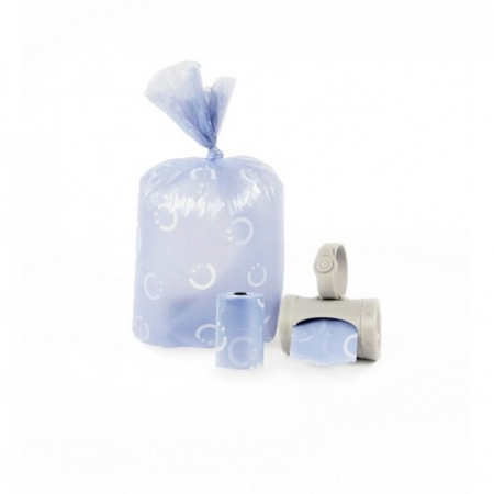 Dispenser portabil pentru pungute scutece Ubbi On The Go gri [2]