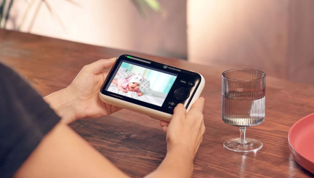 Dispozitiv wifi de monitorizare video pentru bebeluși, Motorola PIP1500 Connect [4]