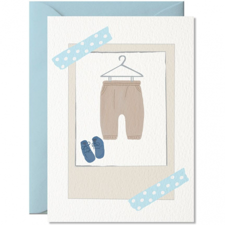 ANIVERSARI/BOTEZ - Felicitare ''Birthday babyboy''