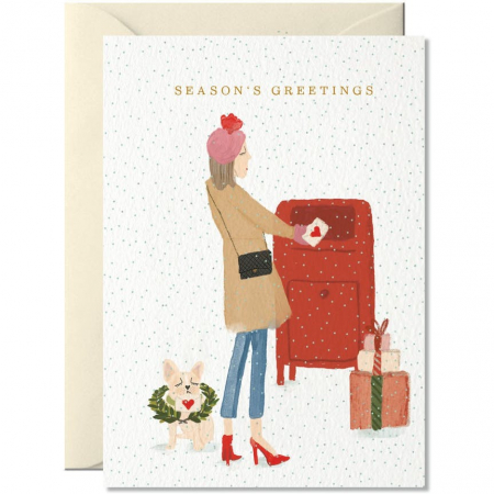 ANIVERSARI/BOTEZ - Felicitare ''Christmas letter''