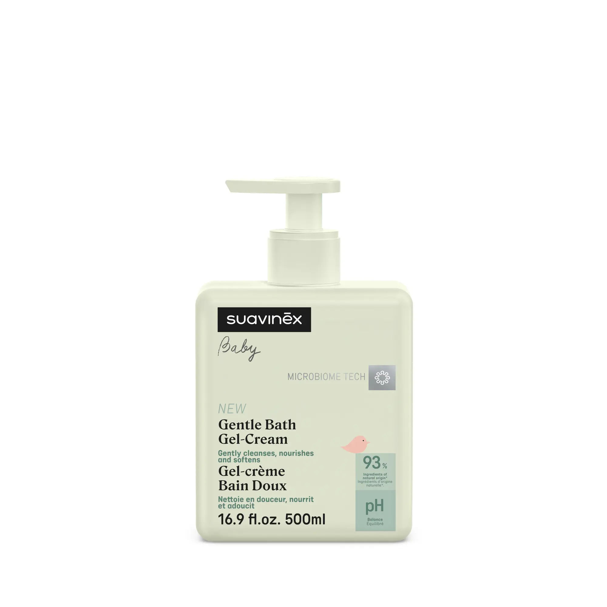 Cosmetice naturale - Gel-cremă de baie delicat 500 ml | Kids