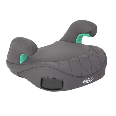 Graco - Scaun auto booster i-Size, Booster Max Iron, 137-150 cm, certificat R129 de la 7 -12 ani