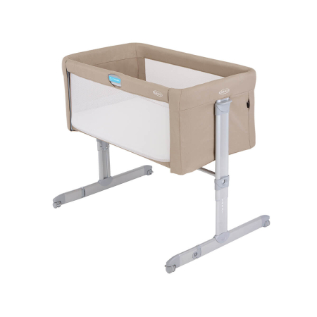 CAMERA COPILULUI - Graco Sweet2Sleep Oatmeal – Patut Co-Sleeper 2 în 1 pentru Bebeluși