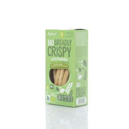 PUERICULTURA - Grisine BIO Crispy cu Pesto de Busuioc 120g