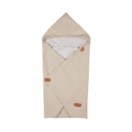 Accesorii scaune auto - Husă de iarnă pentru scoică  Voksi® Baby Wrap - Sand