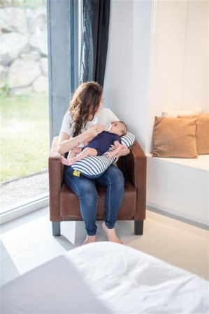 Husa pentru perna multifunctionala 3 in 1 Mum & B Navy [3]