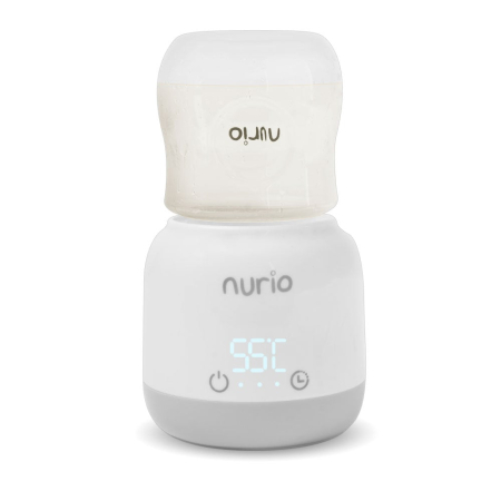 BEBE LA MASA - Încălzitor Portabil de Lapte pentru Bebeluși Nurio – Set cu 4 Adaptoare