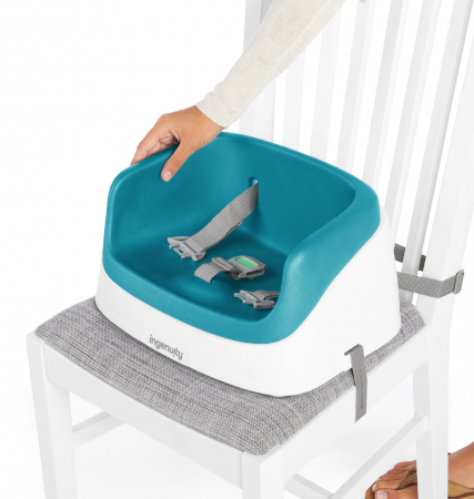 Ingenuity - Booster Toddler SmartClean, Peacock Blue [2]