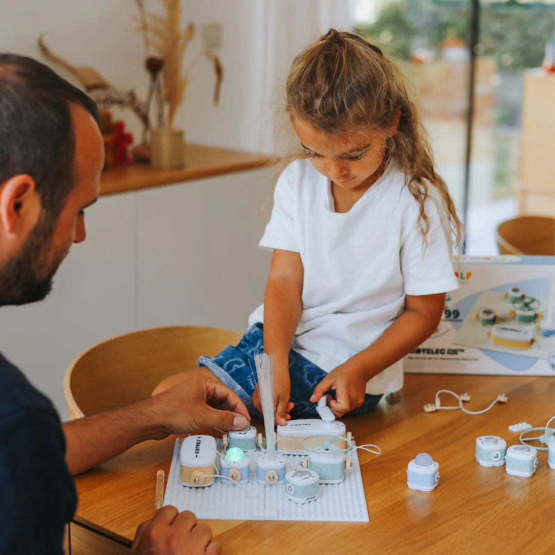 Joc educativ cu circuite electrice, KIDYELEC Model: Starter [3]