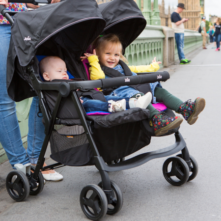 Joie - Carucior de gemeni Aire Twin Pebble [5]