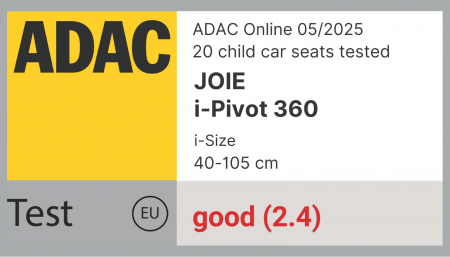 Joie - Scaun auto i-Pivot 360° Thunder, 40-105 cm, certificat R129 [15]