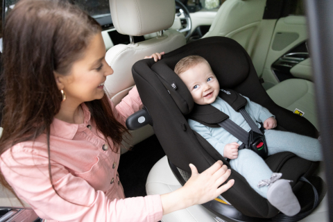 Joie - Scaun auto i-Pivot 360° Thunder, 40-105 cm, certificat R129 [11]