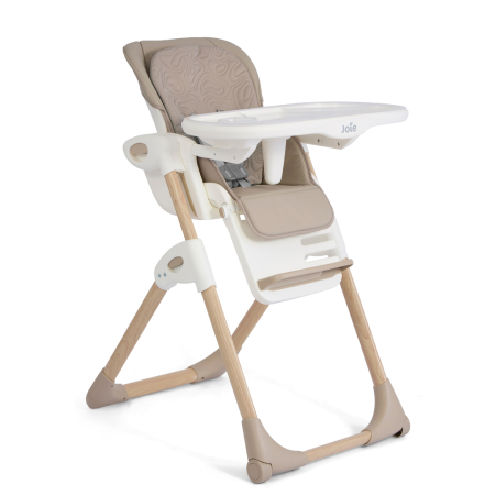 BEBE LA MASA - Joie - Scaun de masa Mimzy Recline Strata Dune Wood, nastere - 15 kg