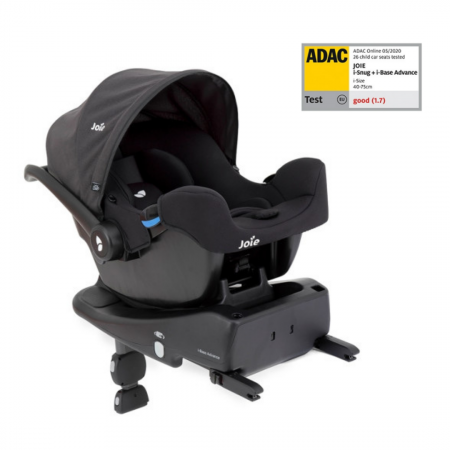 Scoica auto i-Snug Coal, nastere - 75 cm [2]