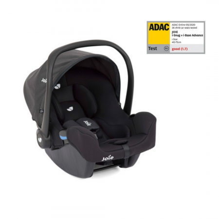 Scoica auto i-Snug Coal, nastere - 75 cm [3]