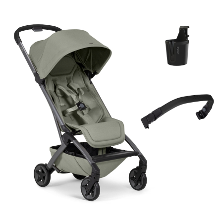 CARUCIOARE SPORT - Joolz Aer2 – Cărucior sport premium, ușor și compact cu bară pliabilă și suport de pahar incluse - Sage Green