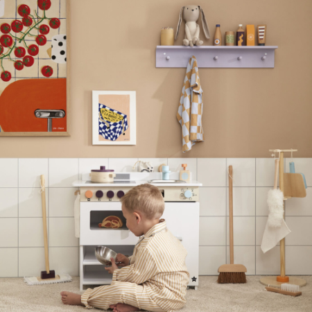 Jucărie din lemn, Bucătărie cu mașină de spălat vase [4]