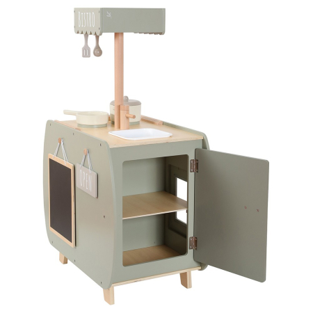 Jucărie din lemn, Bucătărie Olive Green [1]